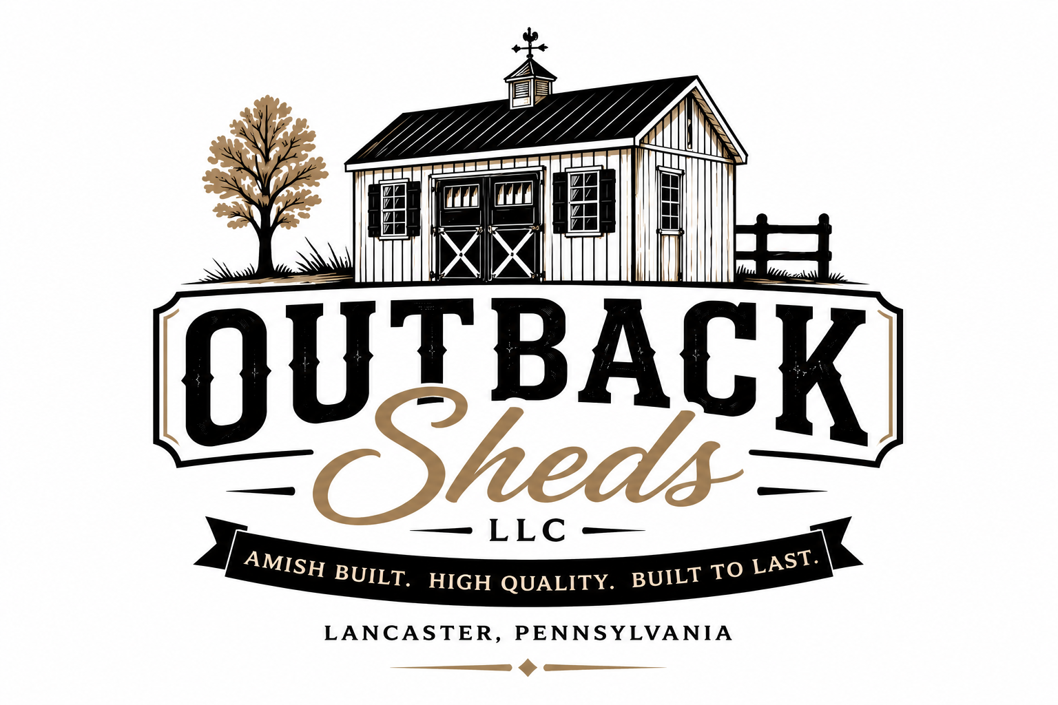 Outback Sheds LLC — Amish built. High quality. Built to last.